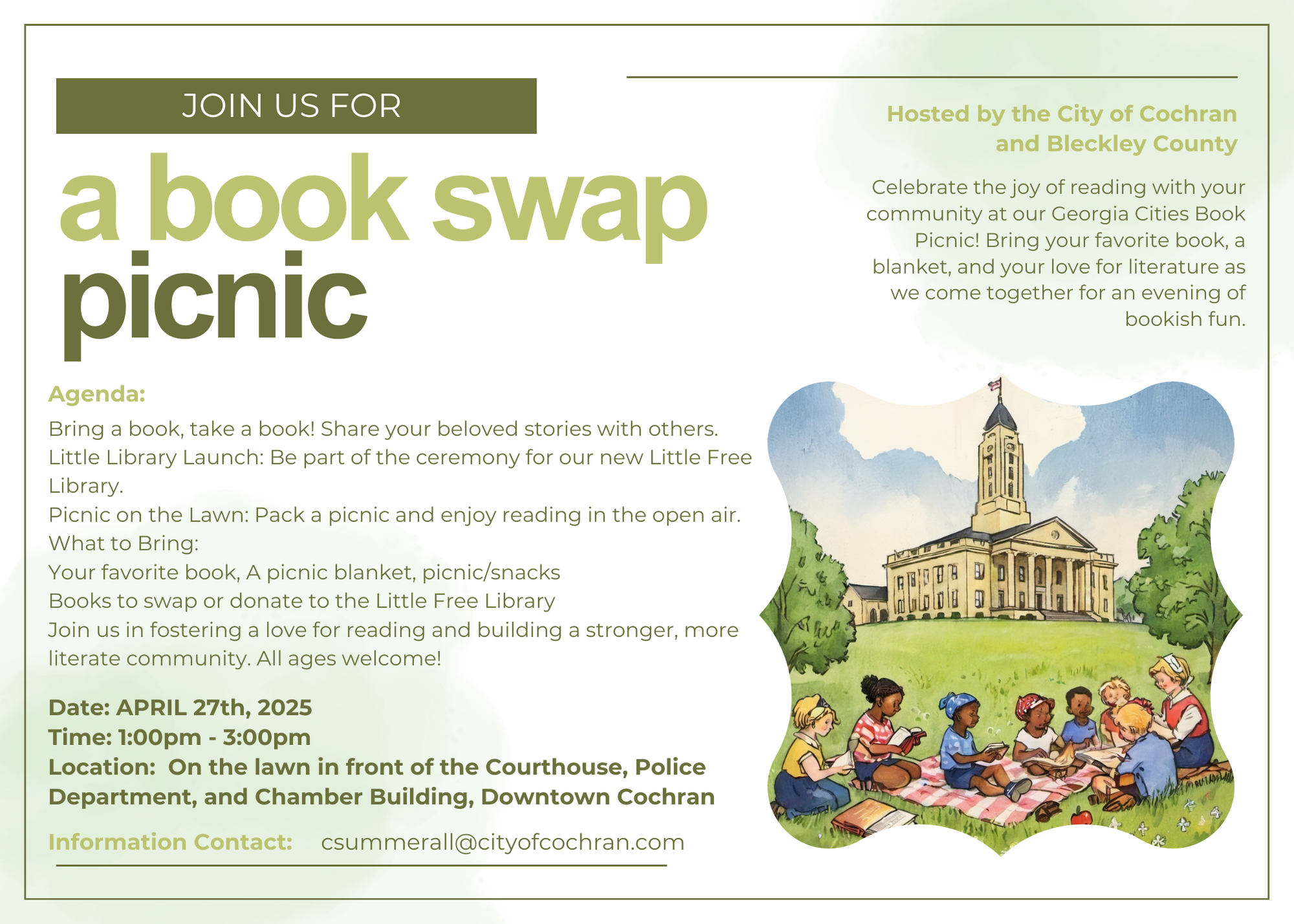 Book Swap Picnic